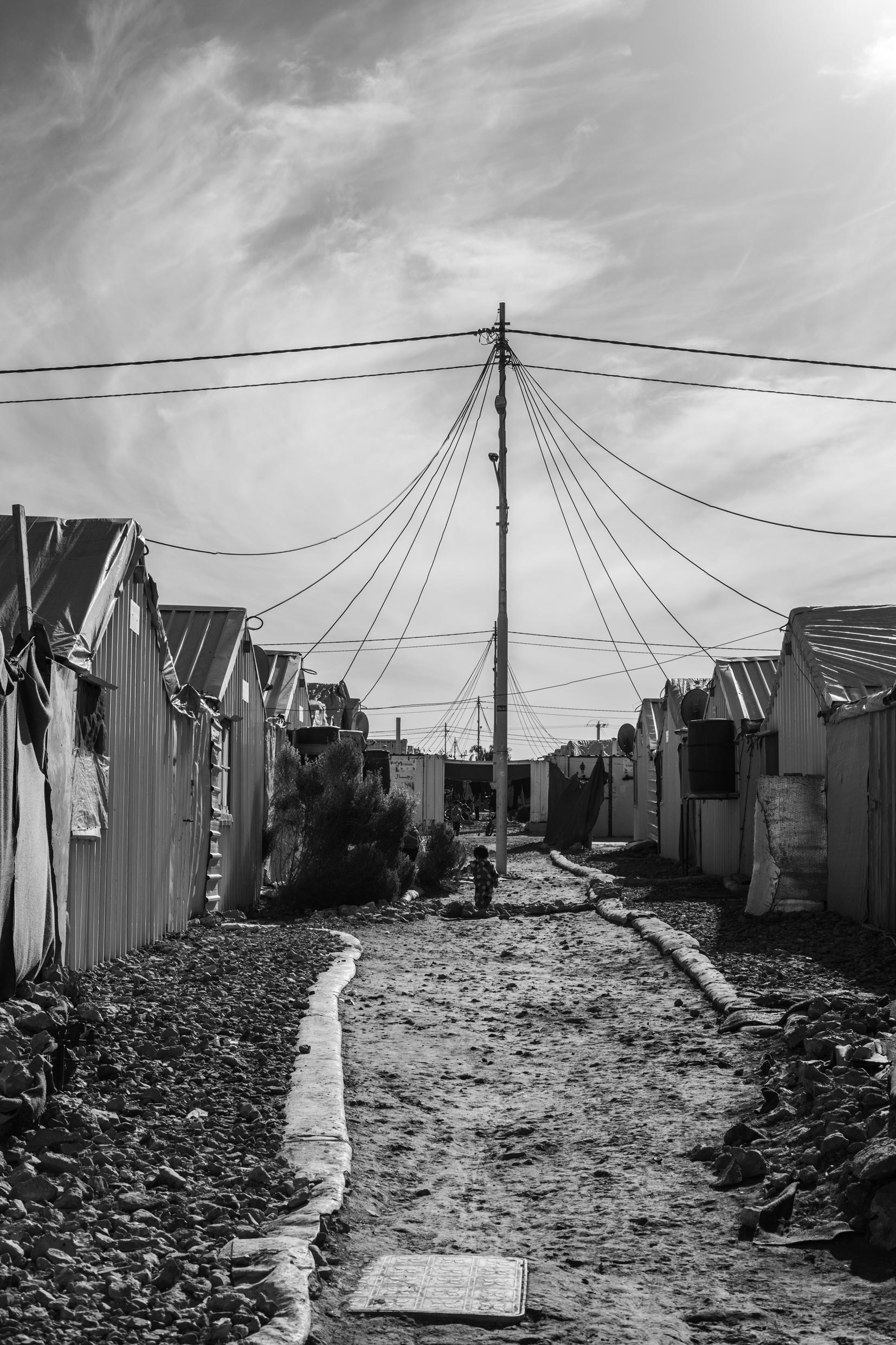 Azraq Refugee Camp, Jordan. Photo by Martin Thaulow